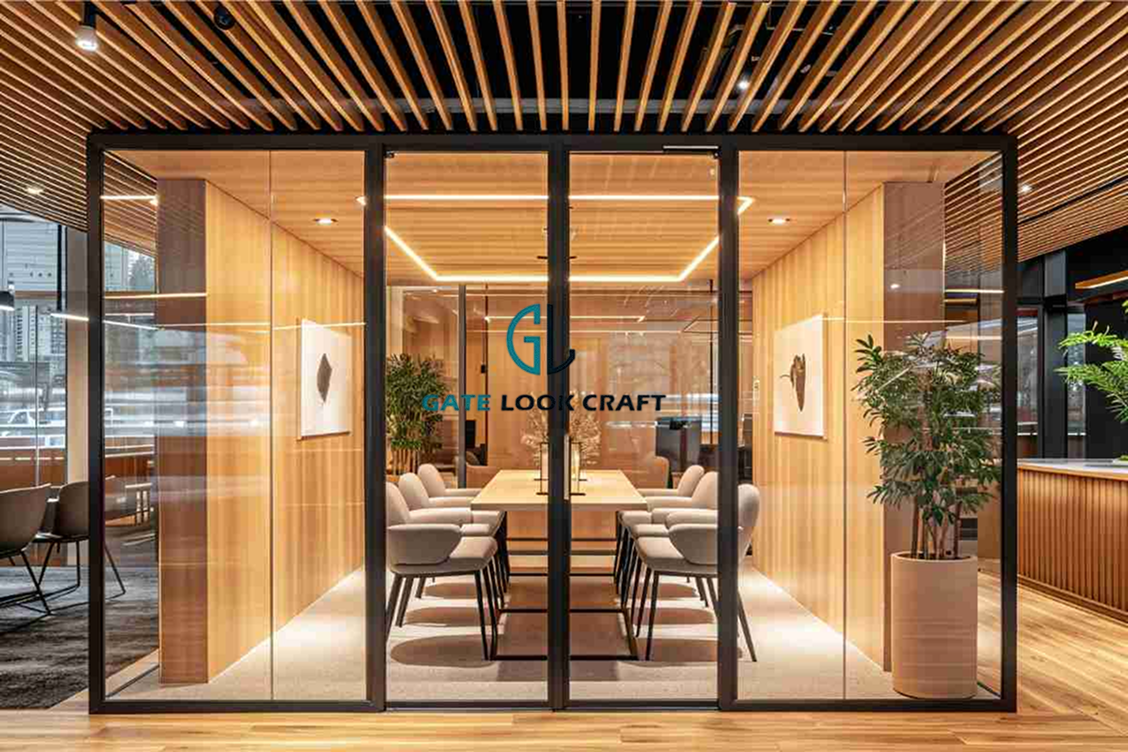Aluminium gate installation