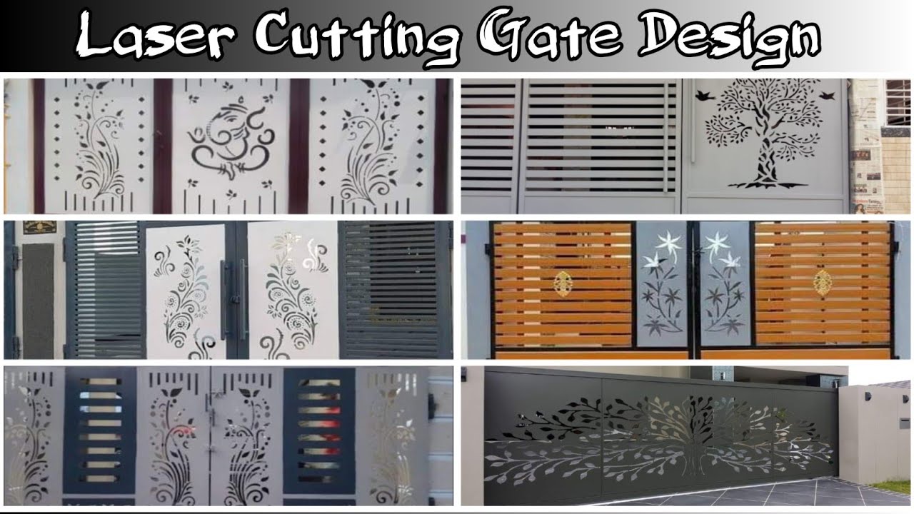 Laser Cutting Gate Designs