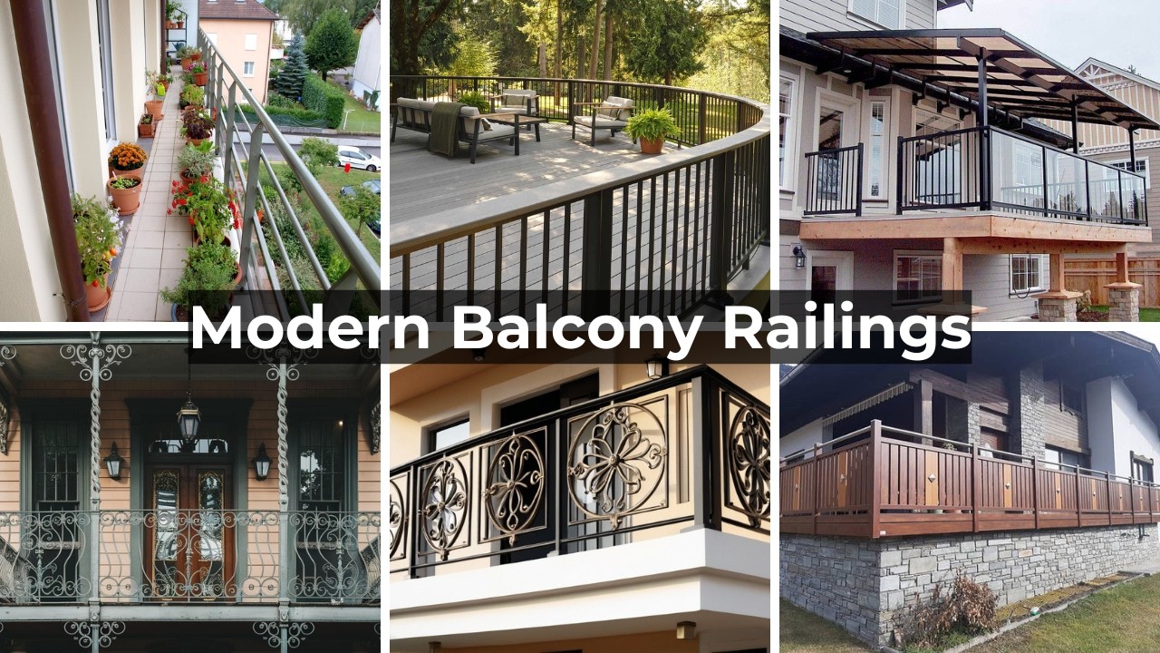 Modern Balcony Railing Designs